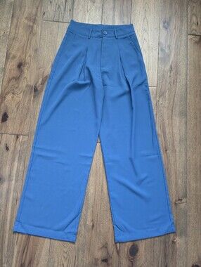 Cider Highrise Wide Leg Flowy Trouser Pants